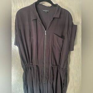 Rock & Republic Black Zippered Top